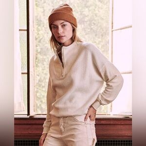 The Great The Trail Sweatshirt in Washed White Size 1 Small